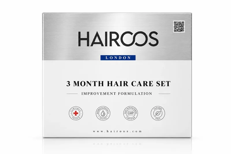 Hairoos 3-Month Hair Care Set