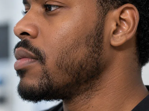 Beard restoration area