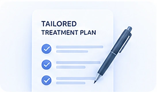 Tailored treatment plan