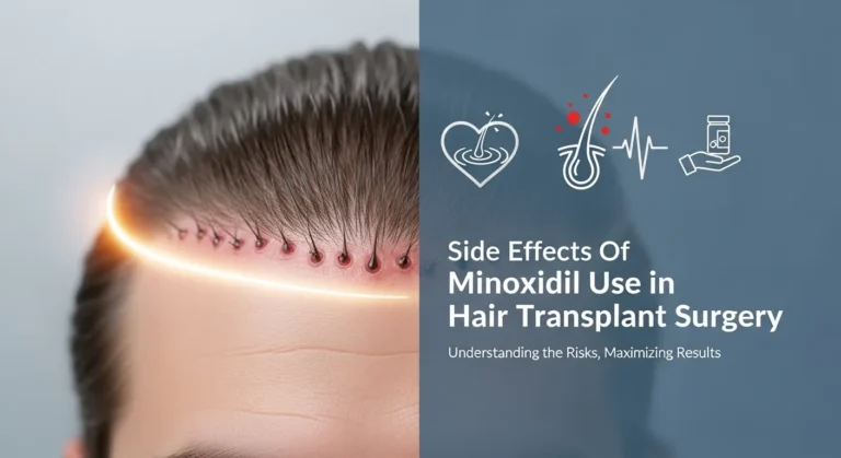 Side Effects Of Minoxidil Use In Hair Transplant Surgery