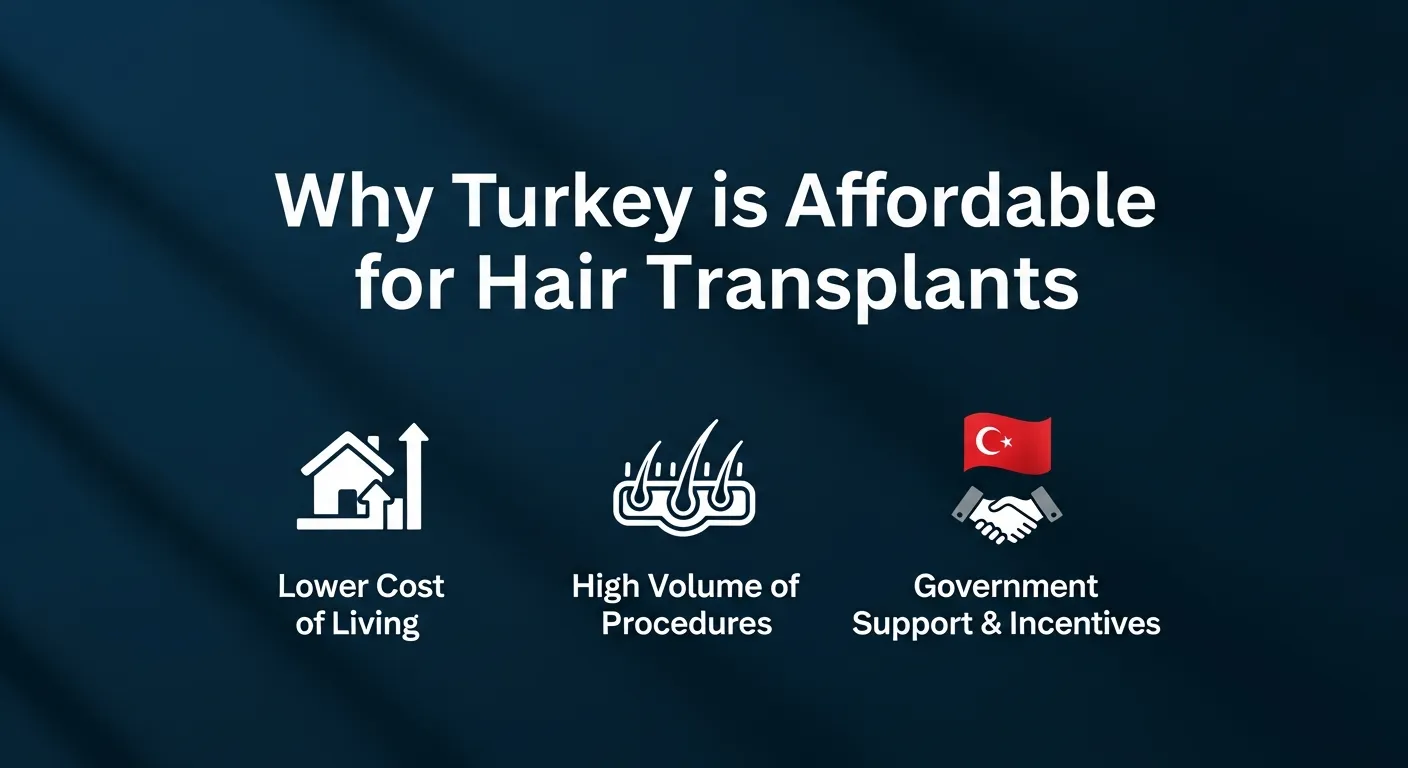 Why Turkey Is Affordable Hair Transplant