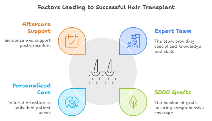 Factors Leading to Successful Hair Transplant