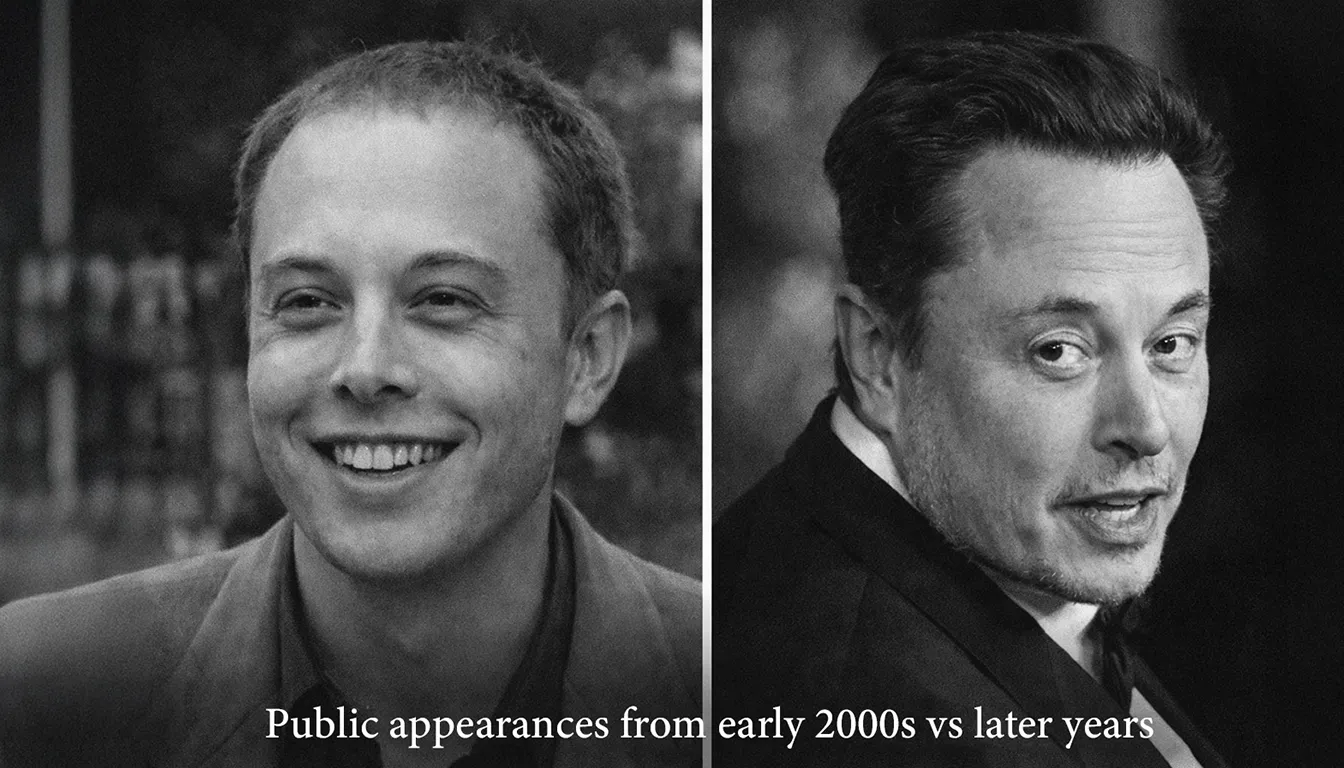 Elon Musk Hair Transplant Success Story: Before And After 8 Elon Musk Hairline Transplant Before And After