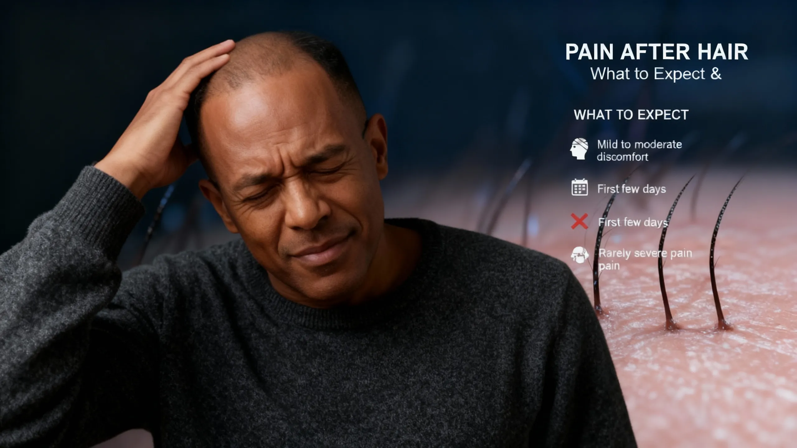 Pain After Hair Transplant