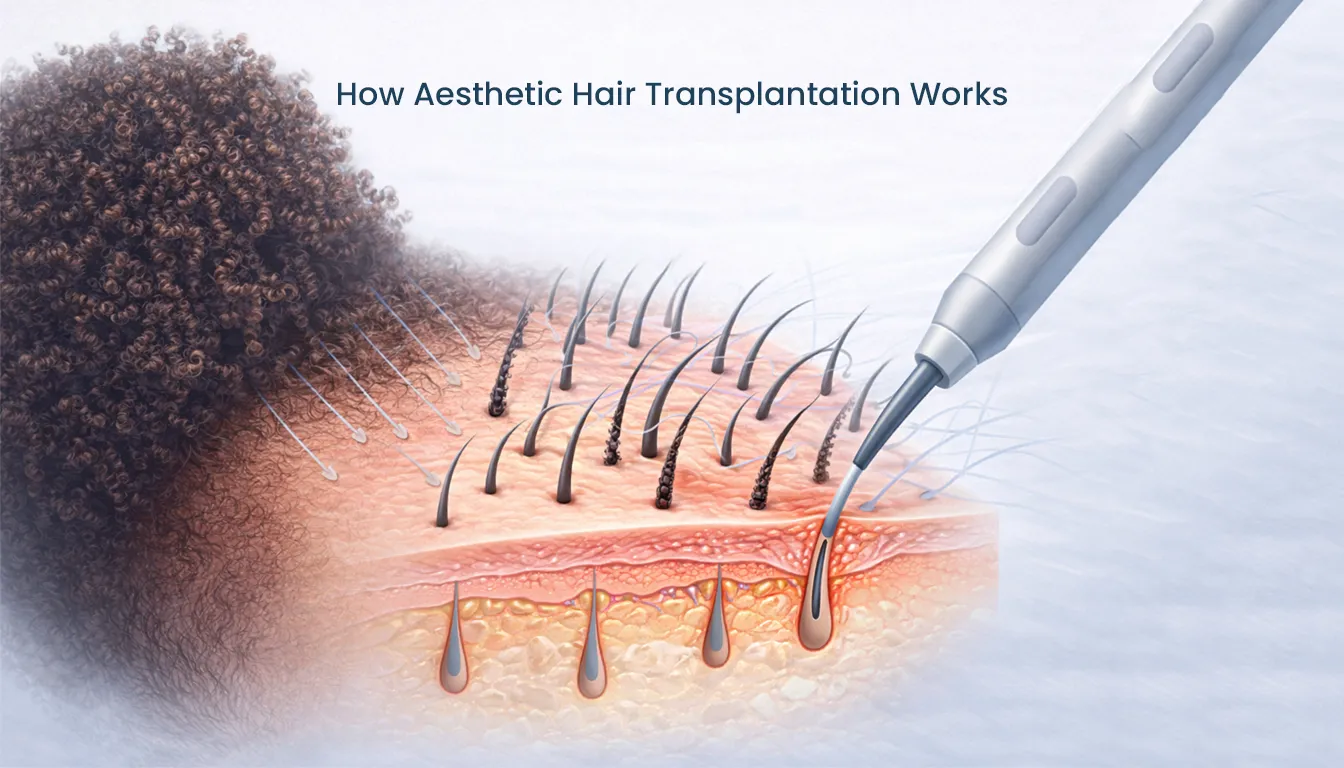 How Aesthetic Hair Transplantation Works How Aesthetic Hair Transplantation Works