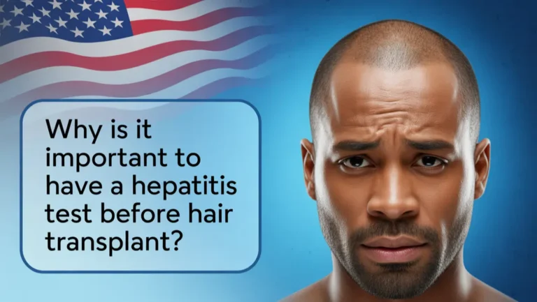 Why Is It Important to Have a Hepatitis Test Before Hair Transplant
