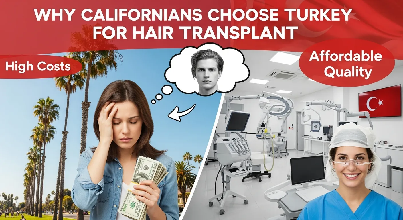 Why Californians Choose Turkey For Hair Transplant