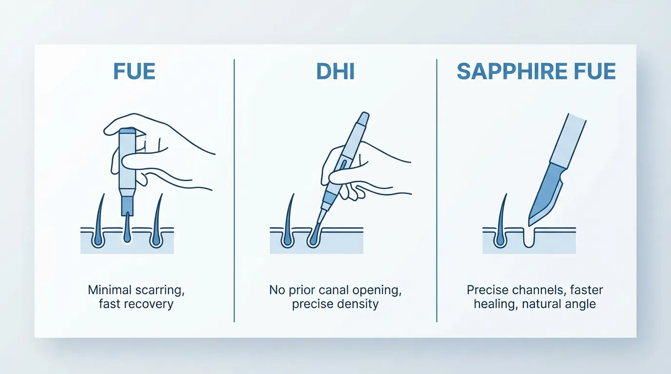 Illinois Hair Transplant Fue Dhi Sapphire