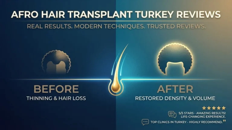 Afro Hair Transplant Turkey Reviews