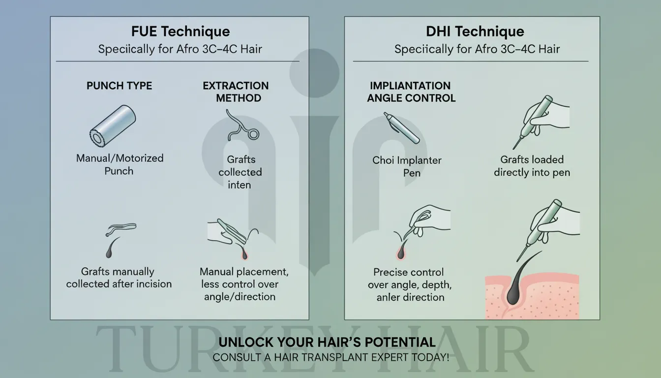 Fue Vs Dhi Hair Transplant Technique