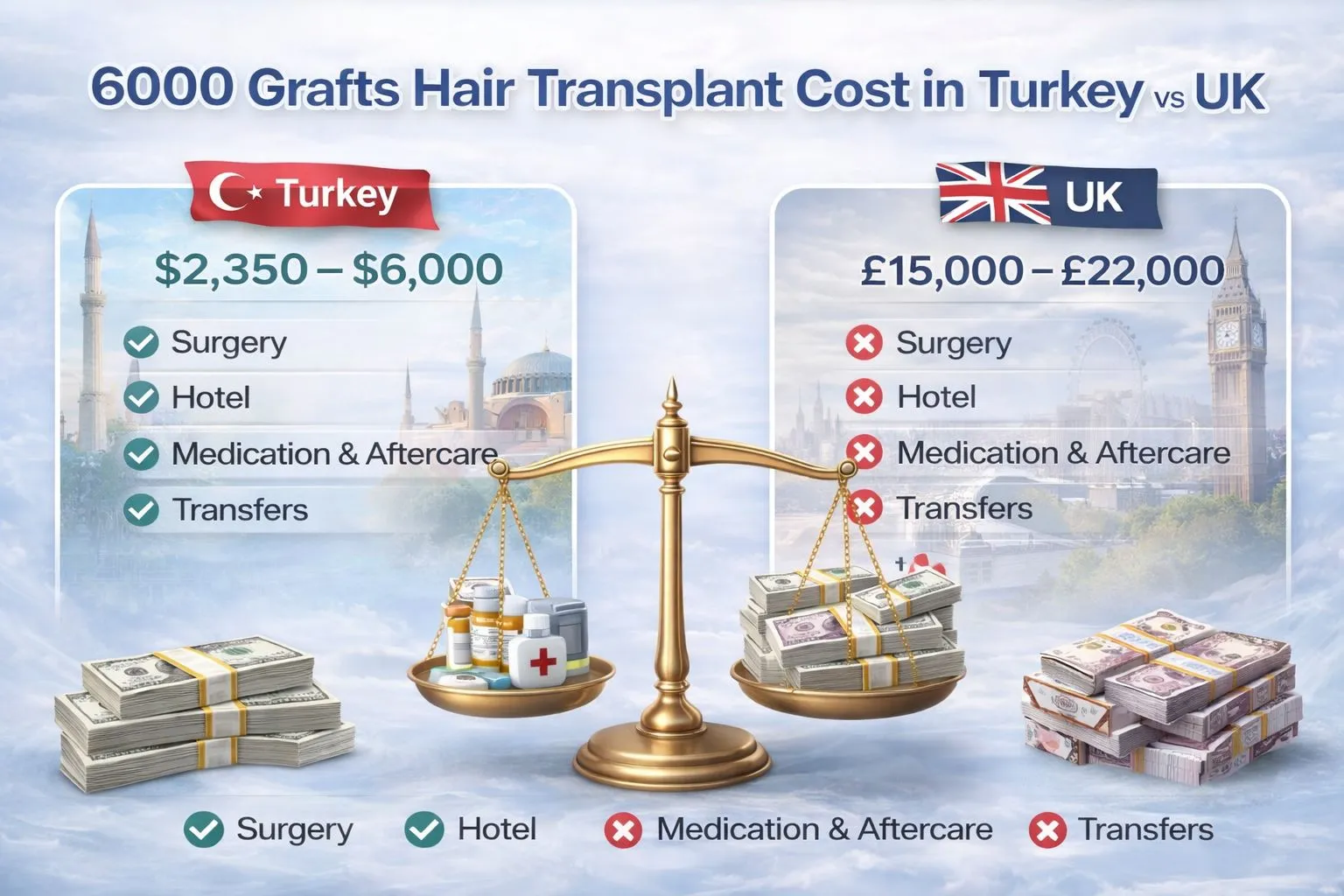 6000 Grafts Hair Transplant Turkey - Cost And Procedure 4 6000 Grafts Hair Transplant Cost In Turkey Vs Uk
