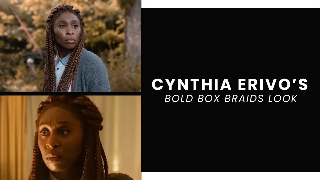 Cynthia Erivo With Box Braids Style 