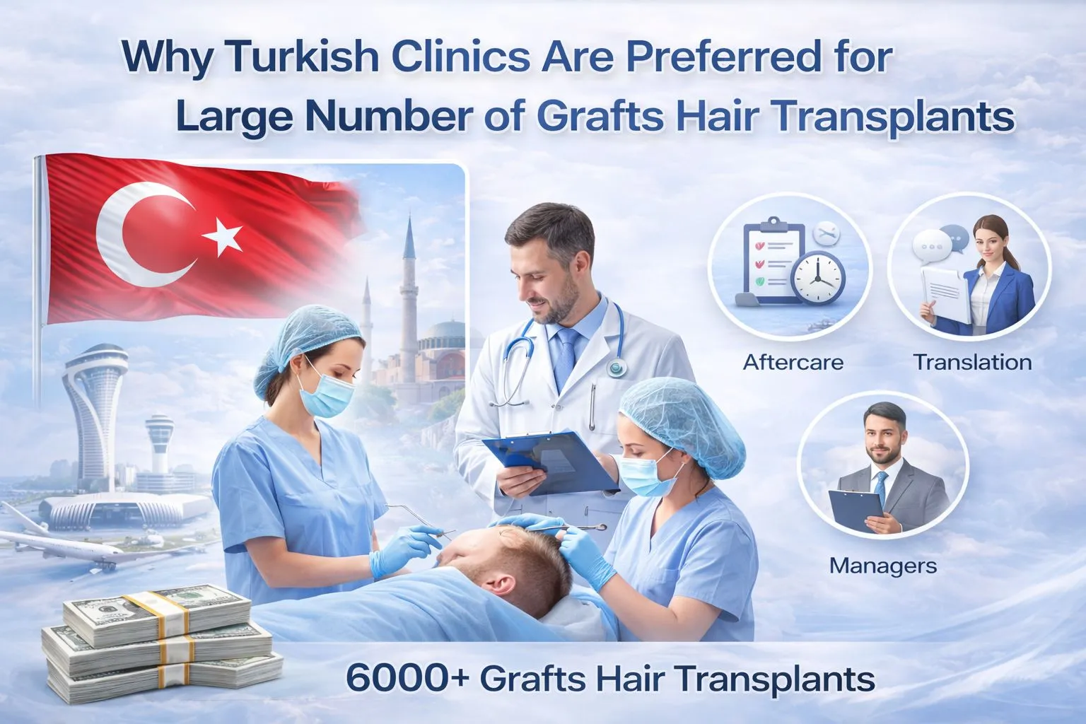 6000 Grafts Hair Transplant Turkey - Cost And Procedure 5 Why Turkish Clinics Are Preferred For Large Number Of Grafts Hair Transplants