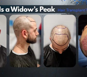 Widow’s Peak Hair Transplant In Turkey – Cost  Before And After