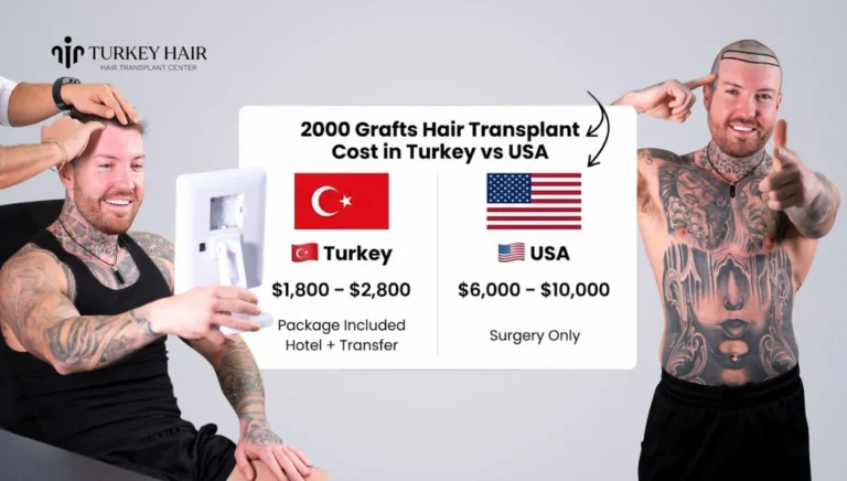 2000-Grafts-Hair-Transplant-Cost-In-Turkey-For-Usa-Patients-768X436 2000 Grafts Hair Transplant In Turkey – Cost &Amp; Before After