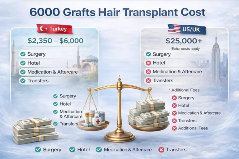 6000-Grafts-Hair-Transplant-Cost-In-Turkey-Vs-United-States-768X512 6000 Grafts Hair Transplant Turkey – Cost – Before And After