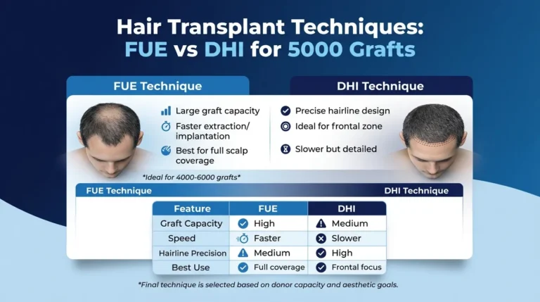 Hair-Transplant-Technique-Used-768X429 5000 Grafts Hair Transplant Turkey – Cost – Before And After