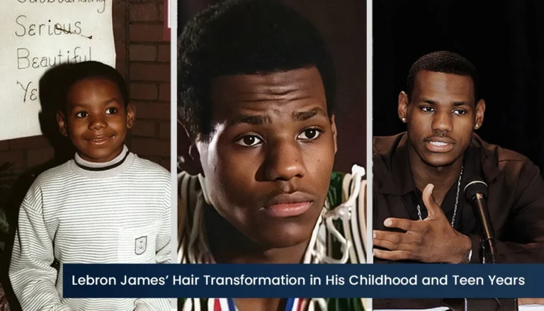 Lebron-James-Childhood-Teen-Years-Hairline-Evolution-768X439 Lebron James Hair Transplant Journey: From Hair Loss To Full Comeback