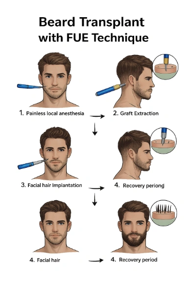 Beard Transplant In Turkey – Cost, Before And After 11 Beard Transplant In Turkey – Cost, Before And After