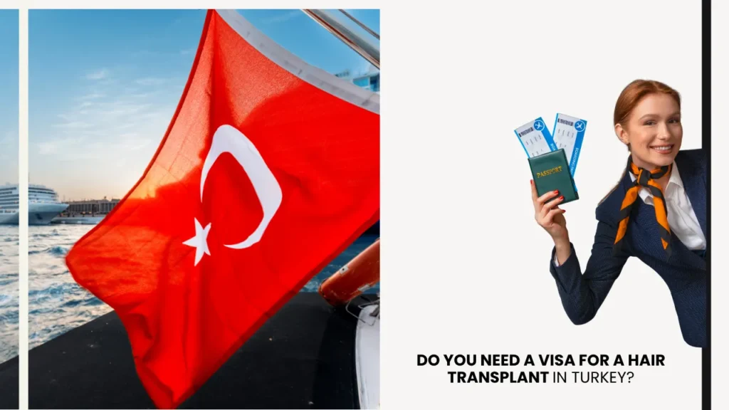 Turkey Visa Requirements For Hair Transplant In Turkey 2 Woman Holding Passport And Boarding Passes While Traveling To Turkey For A Hair Transplant Procedure