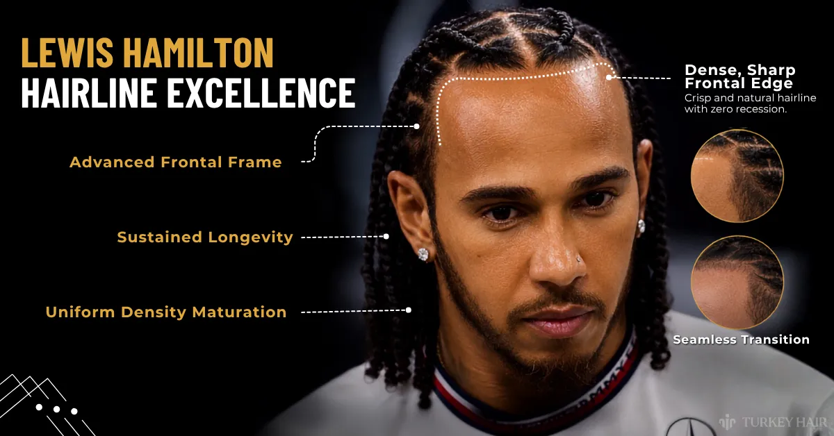Lewis Hamilton Hair Transplant: Before &Amp; After Photos, Hairline Truth &Amp; Graft Count 3 Lewis Hamilton Hairline Close Up For Celebrity Hair Transplant Discussion