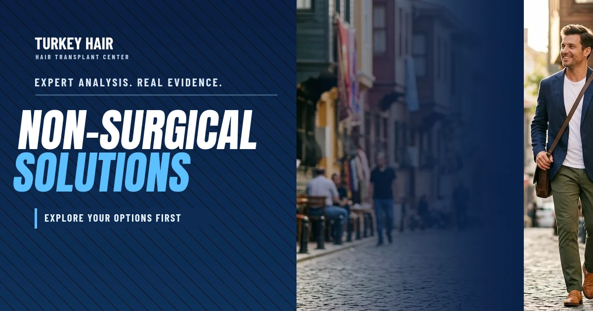 Exploring Non-Surgical Hair Loss Solutions Before a Hair Transplant | Turkey Hair Center