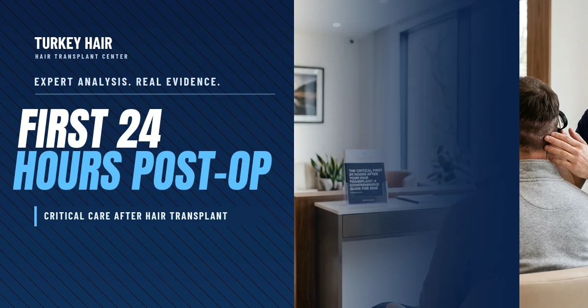 The Critical First 24 Hours After Your Hair Transplant: A Comprehensive Guide for 2026