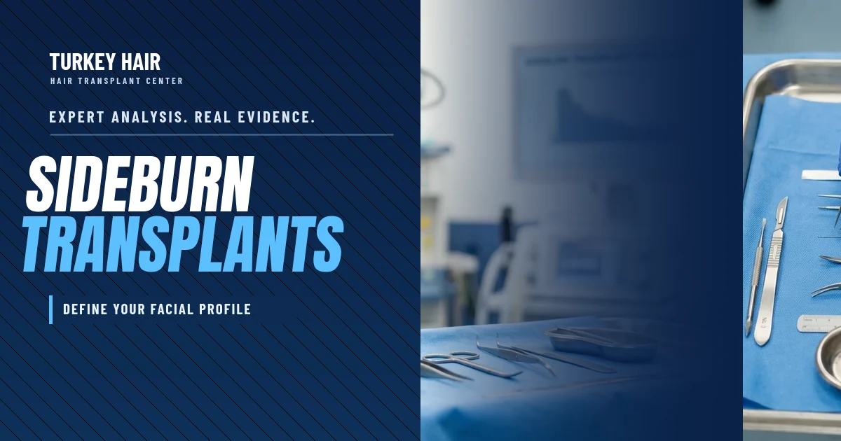 Sideburn Hair Transplants: Restoring and Defining Your Facial Hair