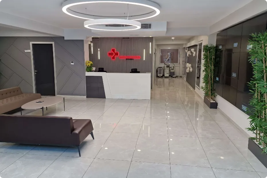 Clinical facility interior at an authorized healthcare institution in Istanbul