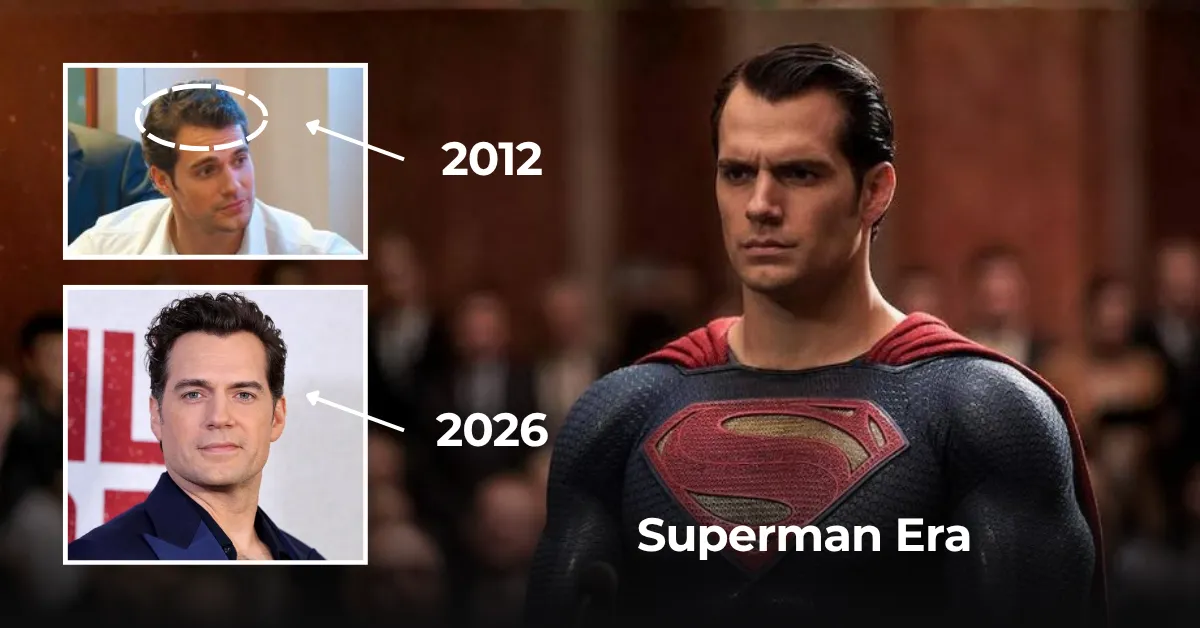 Henry Cavill hair transplant, hairline evolution, natural aging, hair density, celebrity hair