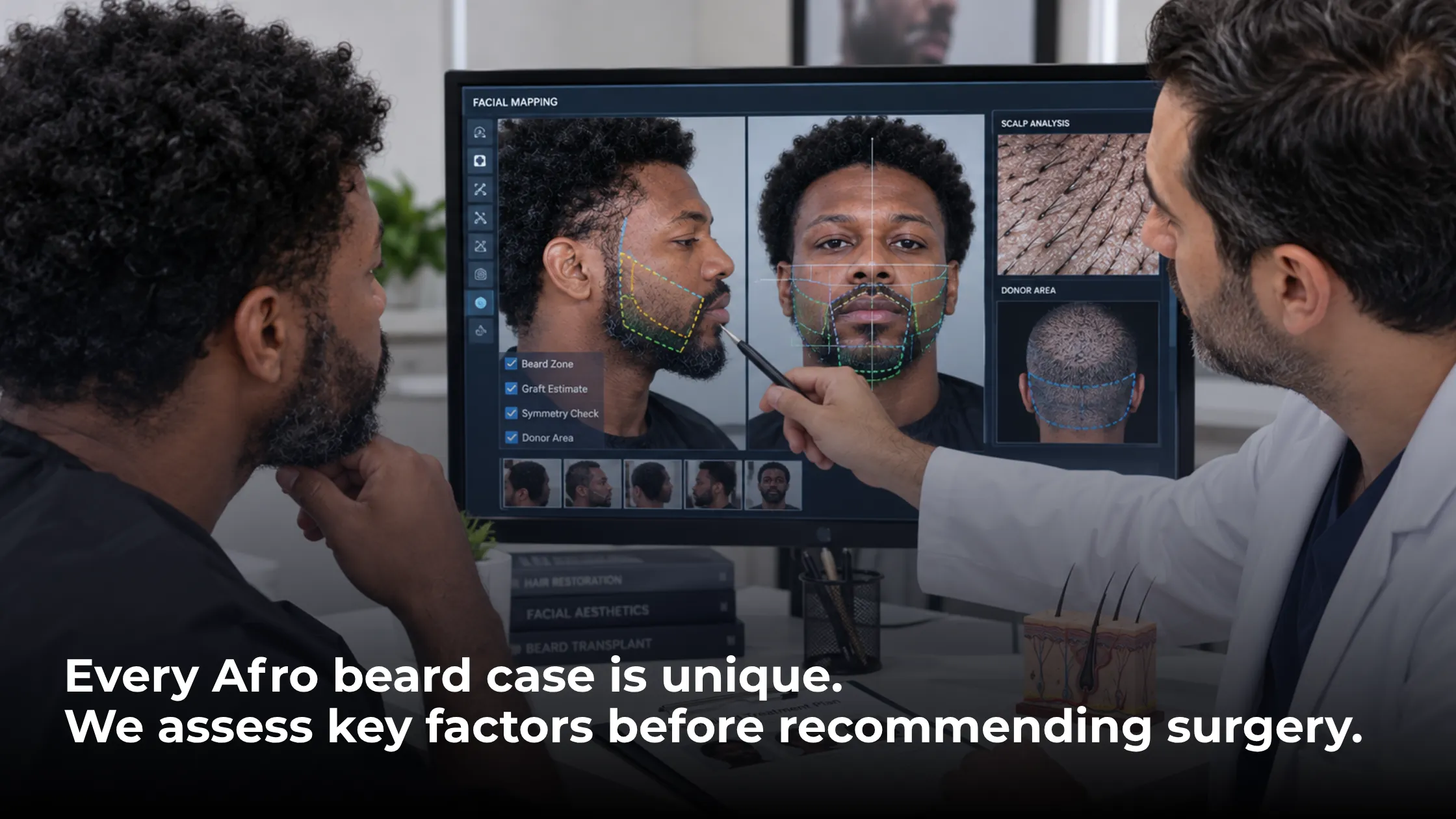 afro beard transplant aftercare, beard transplant safety, Afro hair follicle handling, beard transplant recovery