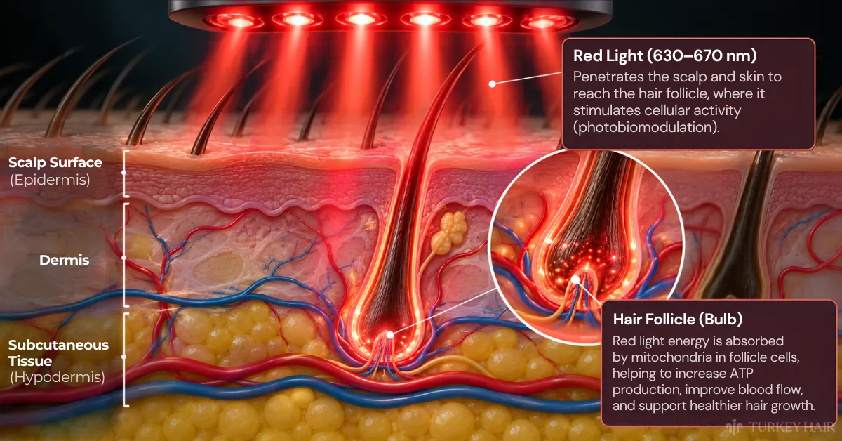 red light vs hair transplant, hair transplant alternative turkey, istanbul hair restoration comparison