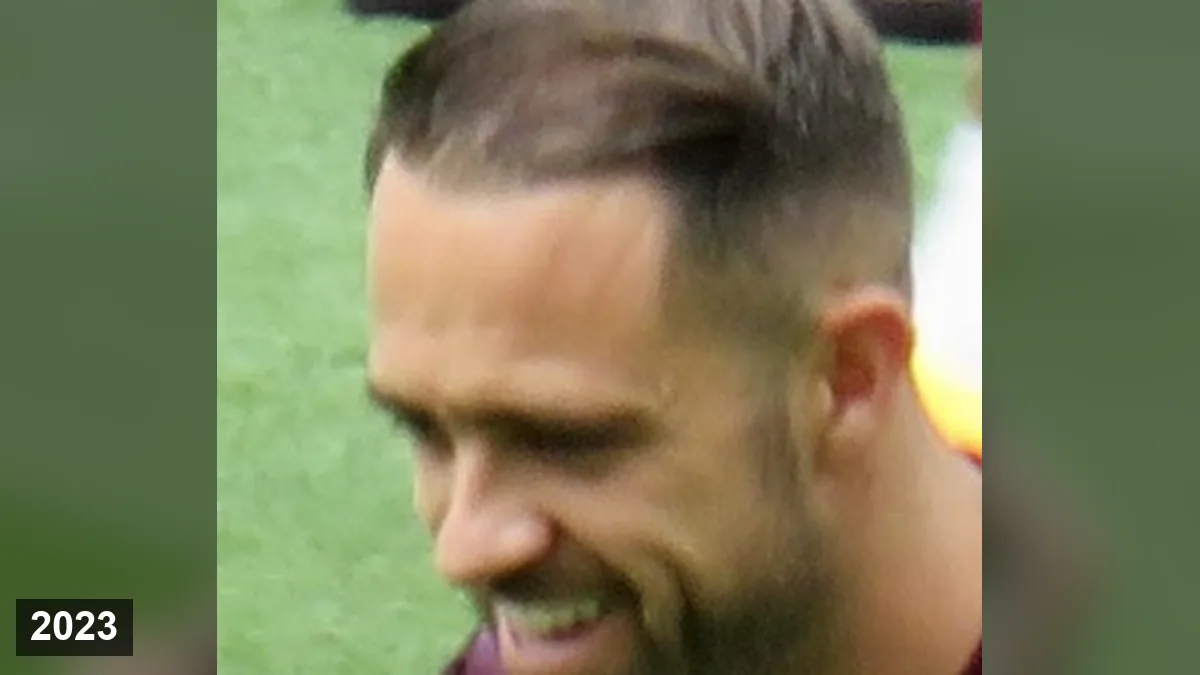 Danny Ings à l'échauffement avec West Ham United, en mai 2023