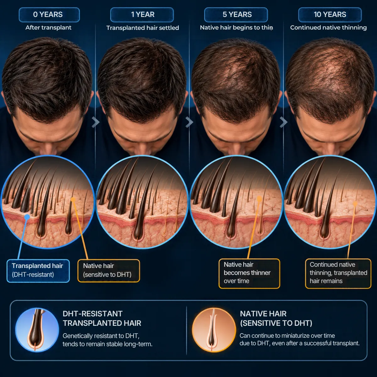 Joel McHale Hair Transplant: 4 Procedures & Results