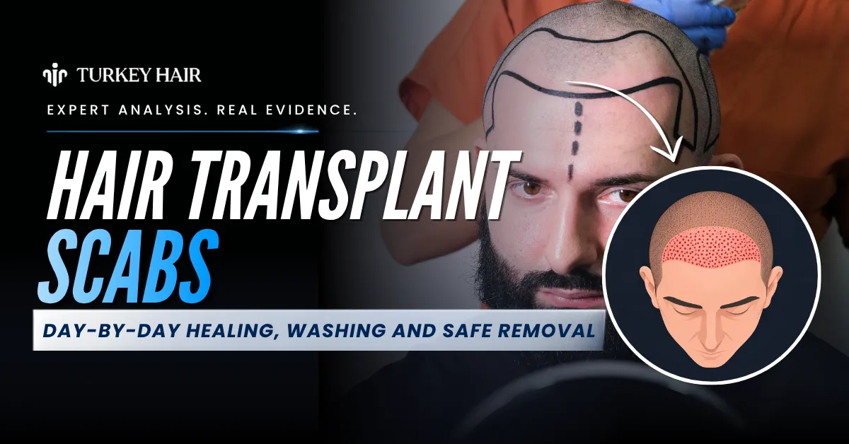 Hair Transplant Scabs: Day-by-Day Healing, Washi hair transplant analysis