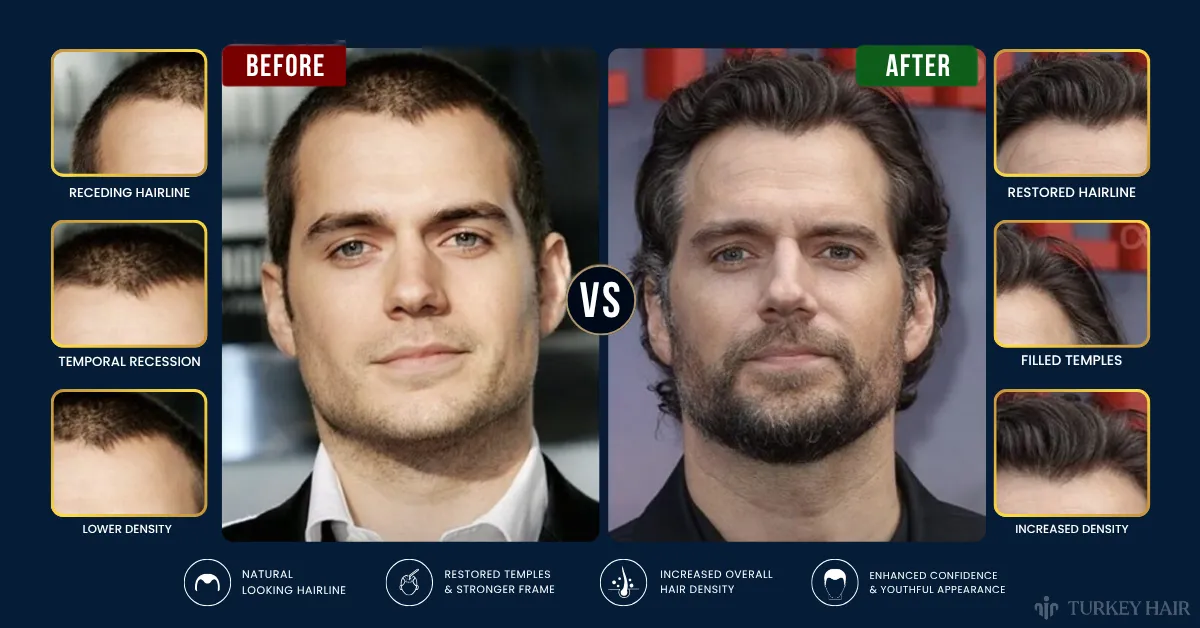 Henry Cavill Hair Transplant: Hairline Evolution & Rumors Explained