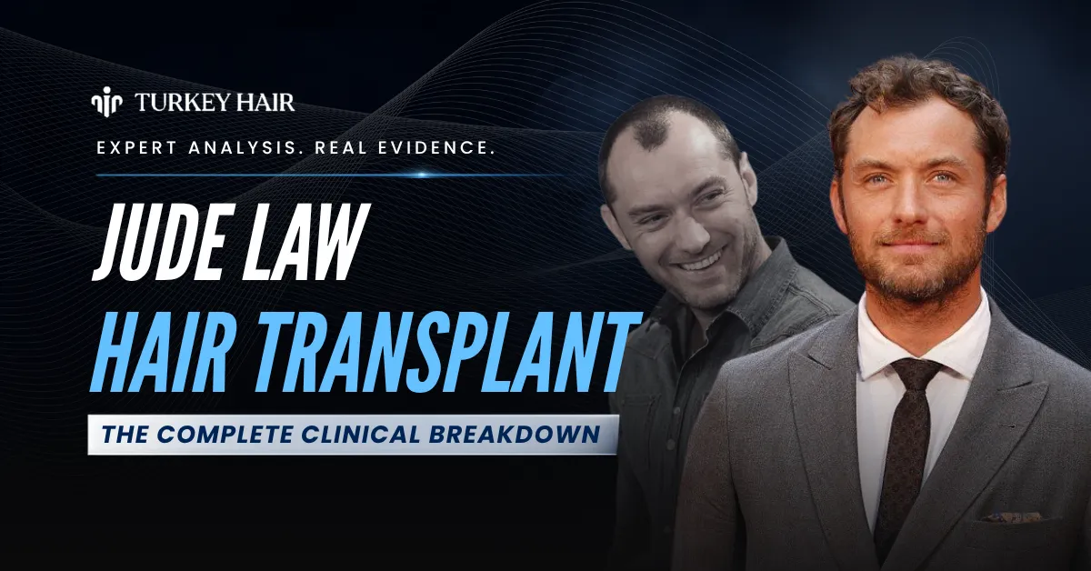 Jude Law, hair transplant, hair loss, hairline, celebrity, law