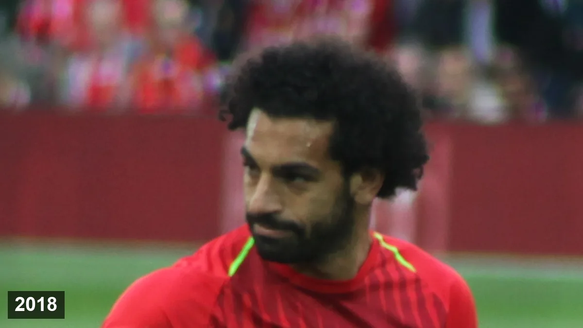 Mohamed Salah en août 2018