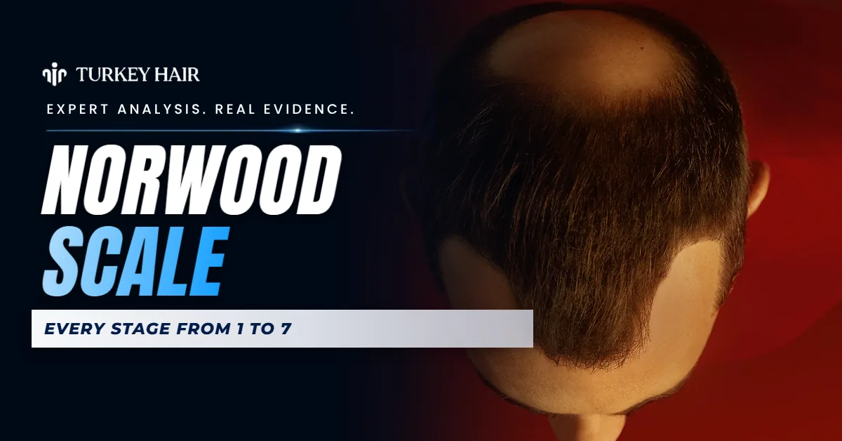 Norwood Scale: Every Stage From 1 to 7 Explained hair transplant analysis