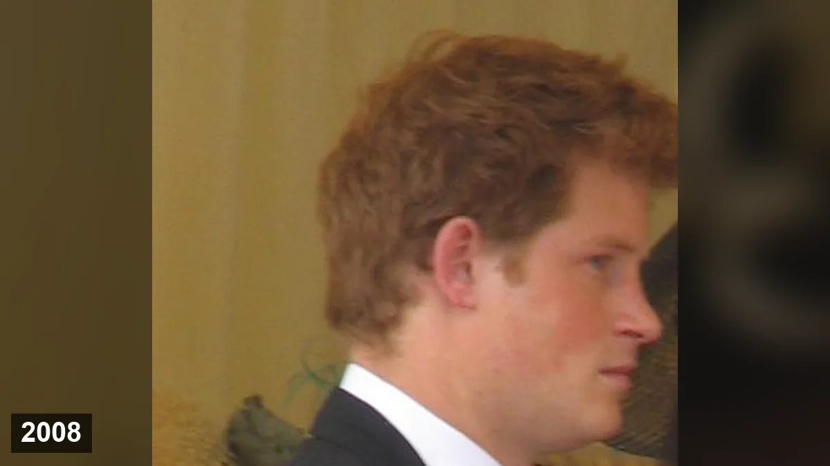 Le prince Harry en juin 2008