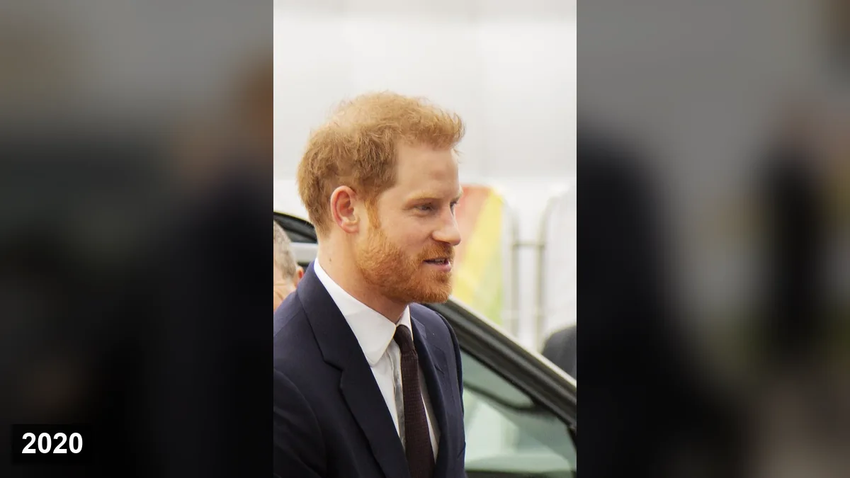 Le prince Harry en janvier 2020