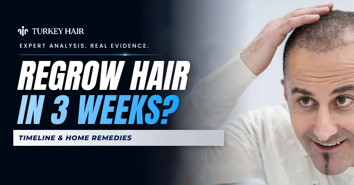 Can You Regrow Hair in 3 Weeks? Timeline & Home Remedies hair transplant analysis