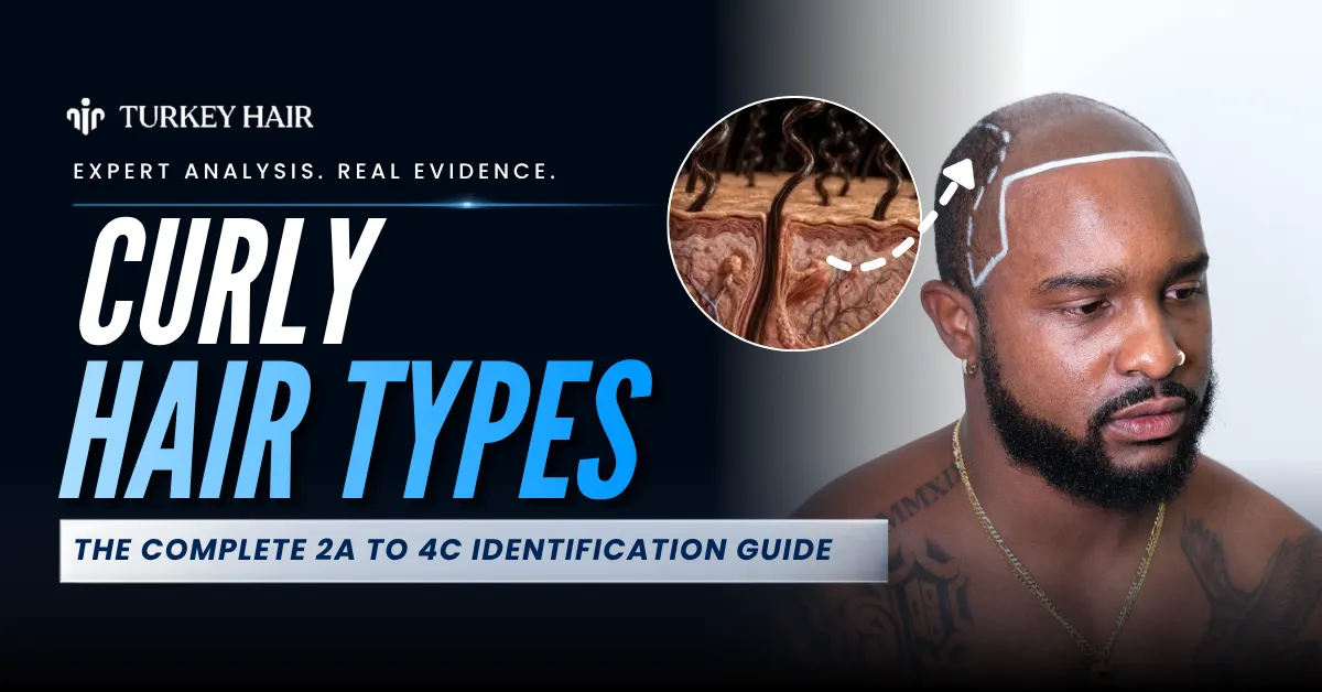 curly hair types, hair transplant guide, textured hair overview