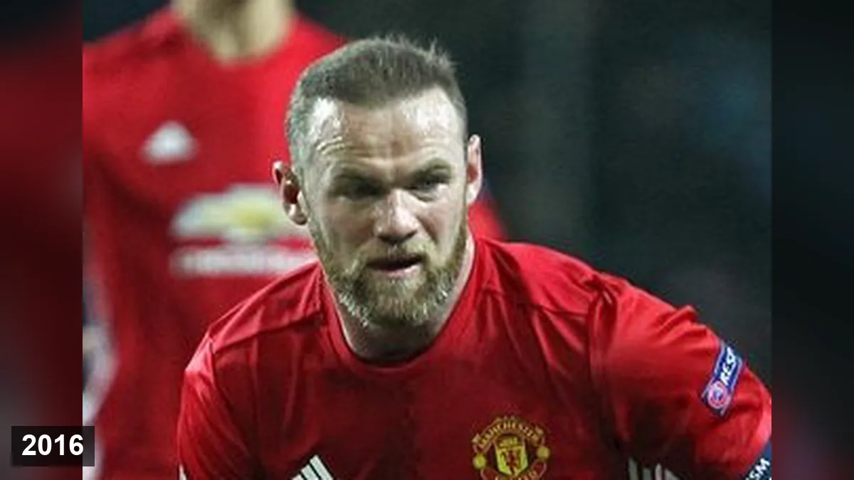 Wayne Rooney sous le maillot de Manchester United, en décembre 2016