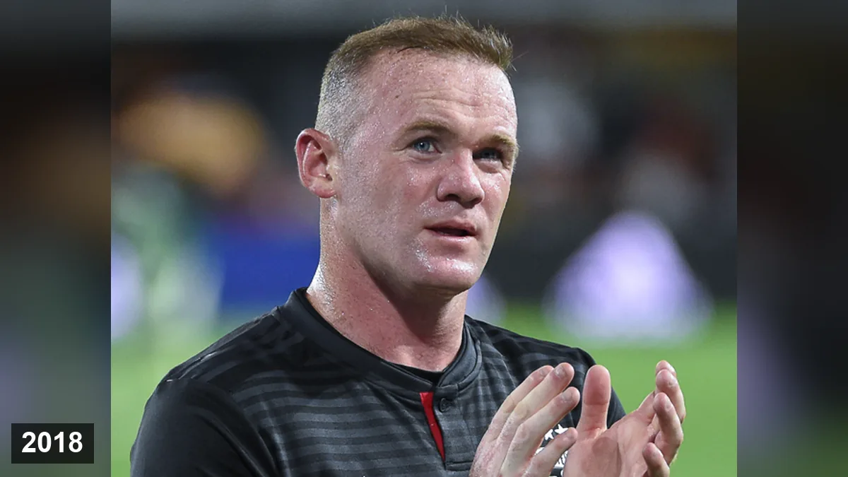 Wayne Rooney sous le maillot de D.C. United, en août 2018