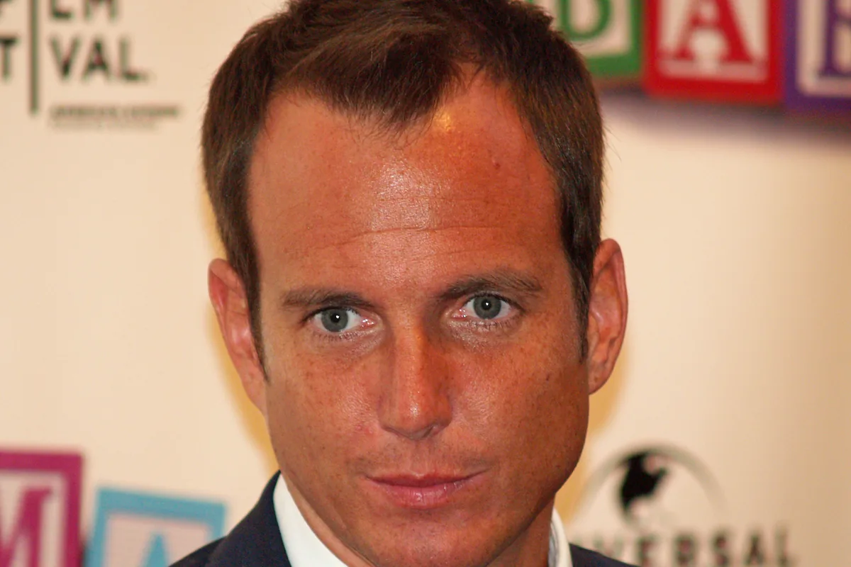 Will Arnett at the Tribeca Film Festival in 2008, close-up with short hair brushed forward and the temple corners set back from the centre of the hairline