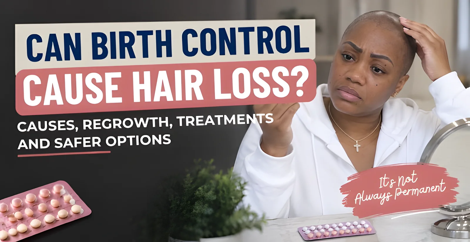 Can Birth Control Cause Hair Loss? Hormones, Shedding & Regrowth Explained