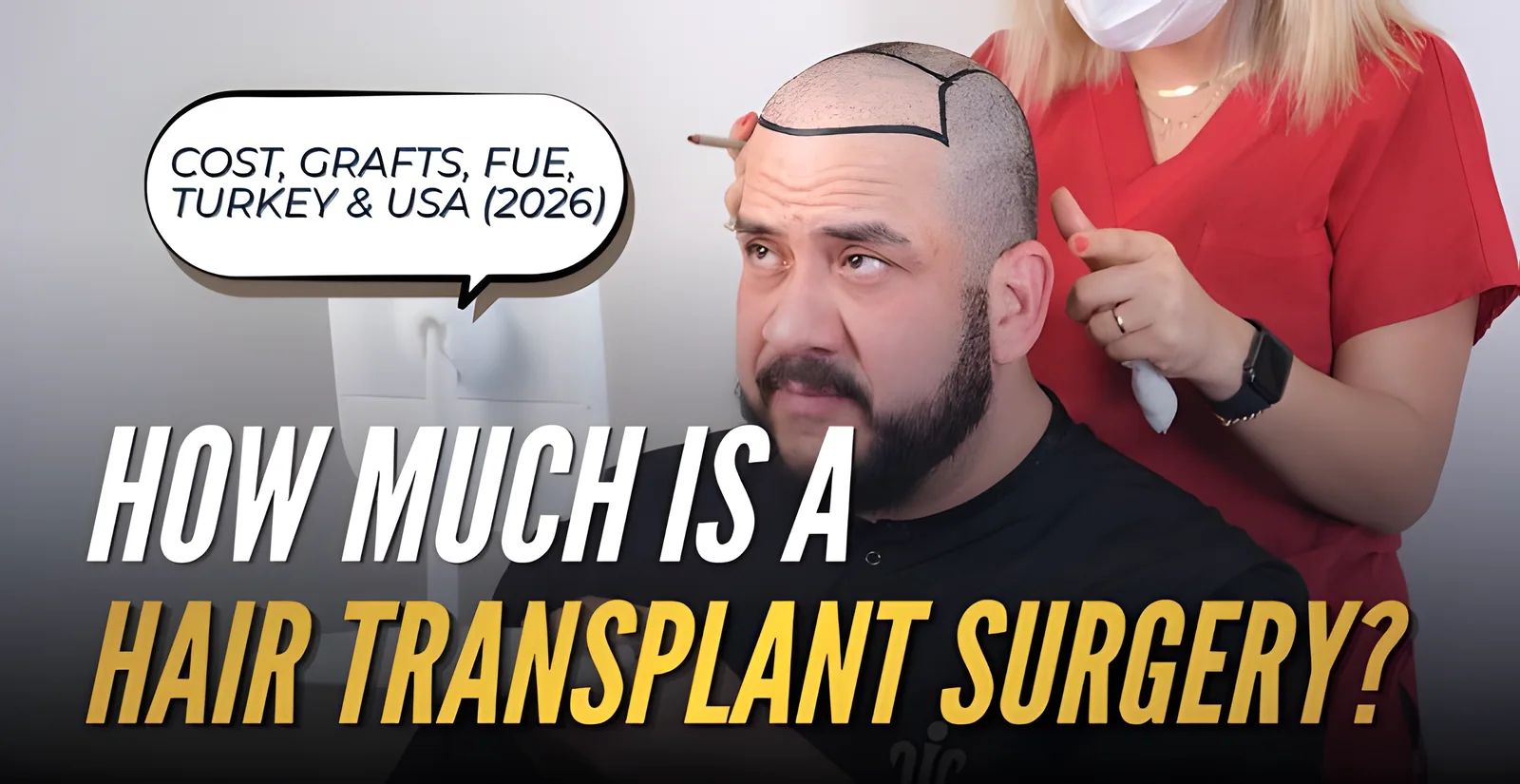 How Much Is Hair Transplant Surgery? Cost, Grafts & Turkey Prices
