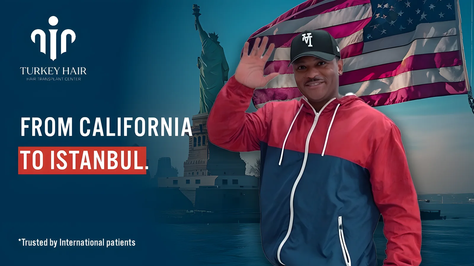 From California to Istanbul 🇺🇸✈️🇹🇷 | Afro Hair Transplant Journey at Hair Center Turkey