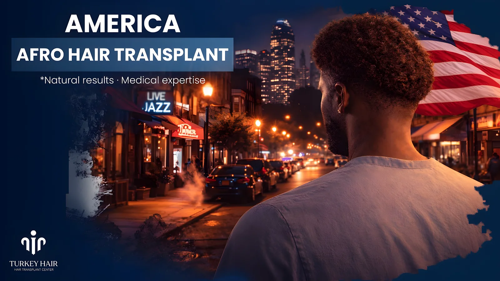 Afro-American No-Shave Hair Transplant in Turkey | Frank’s Life-Changing Experience